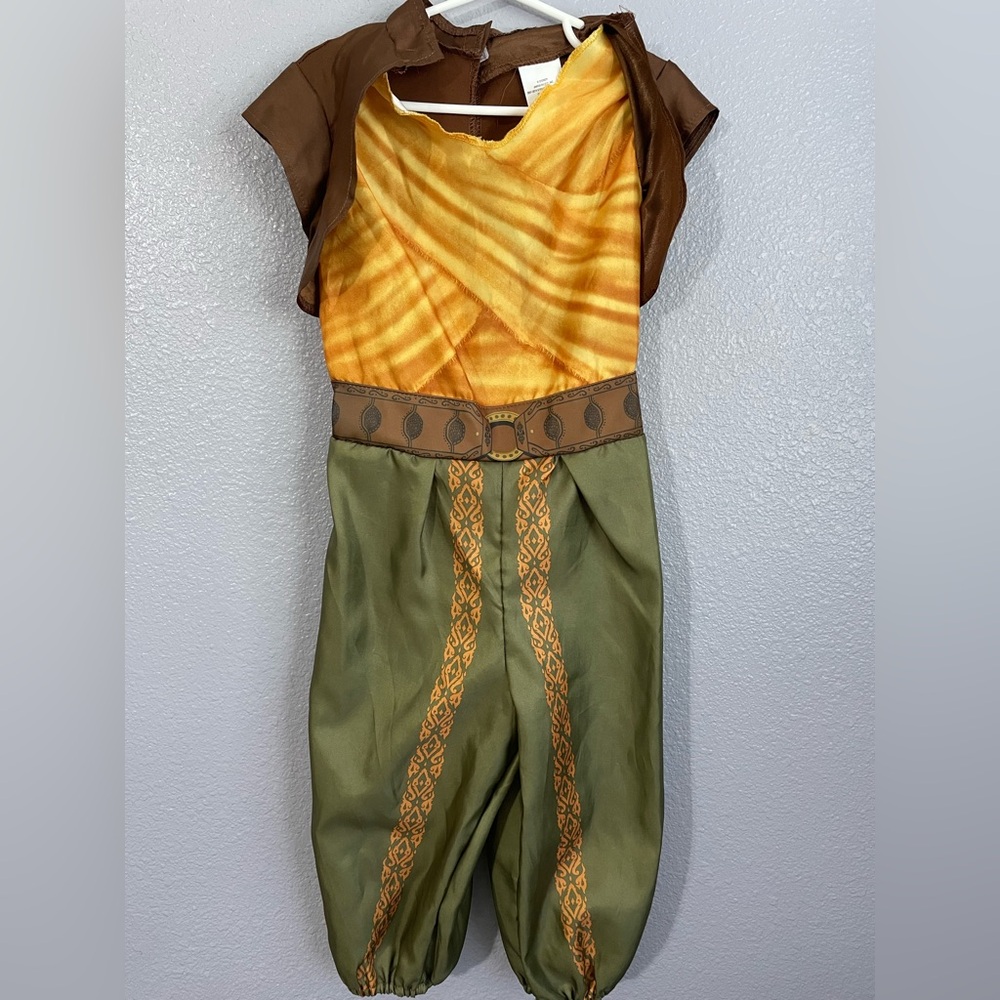 Girls Disney Raya Costume with Cape Size 4-6x